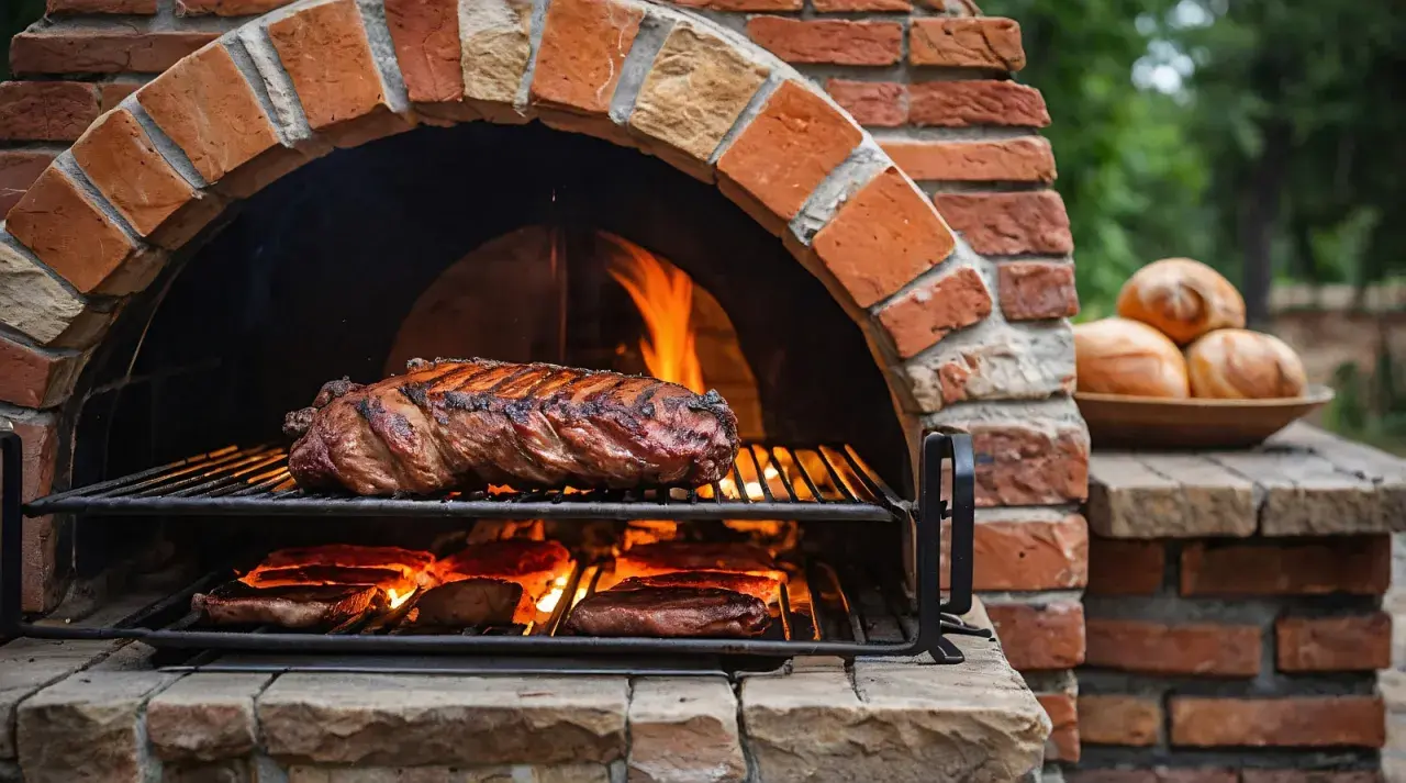 Murowany grill z wędzarnią: Zbuduj sam i ciesz się smakiem!