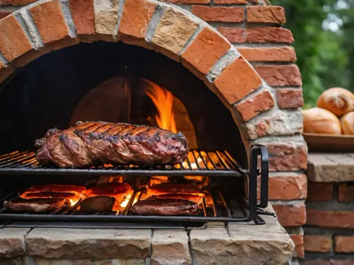 Murowany grill z wędzarnią: Zbuduj sam i ciesz się smakiem!