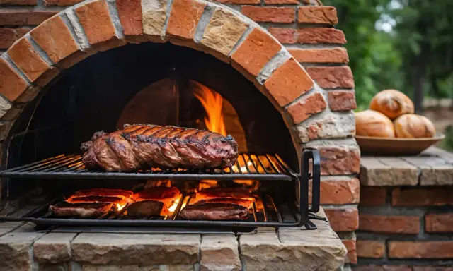 Murowany grill z wędzarnią: Zbuduj sam i ciesz się smakiem!