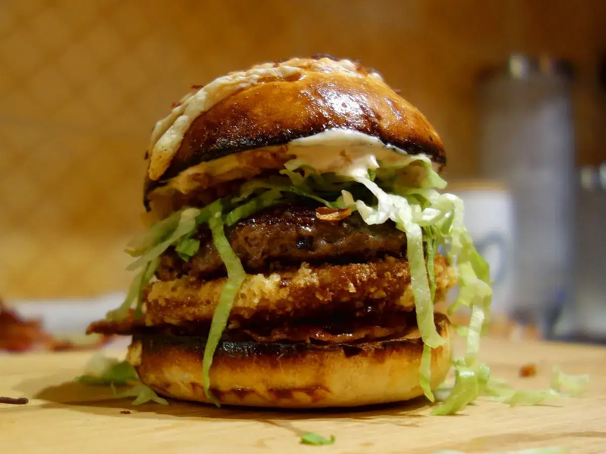 składniki na domowego Burgera Drwala