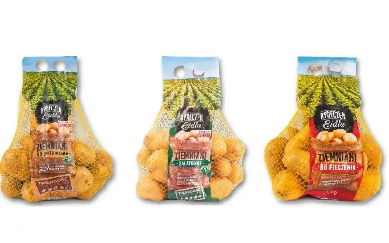 Ziemniaki mączyste Lidl opakowanie