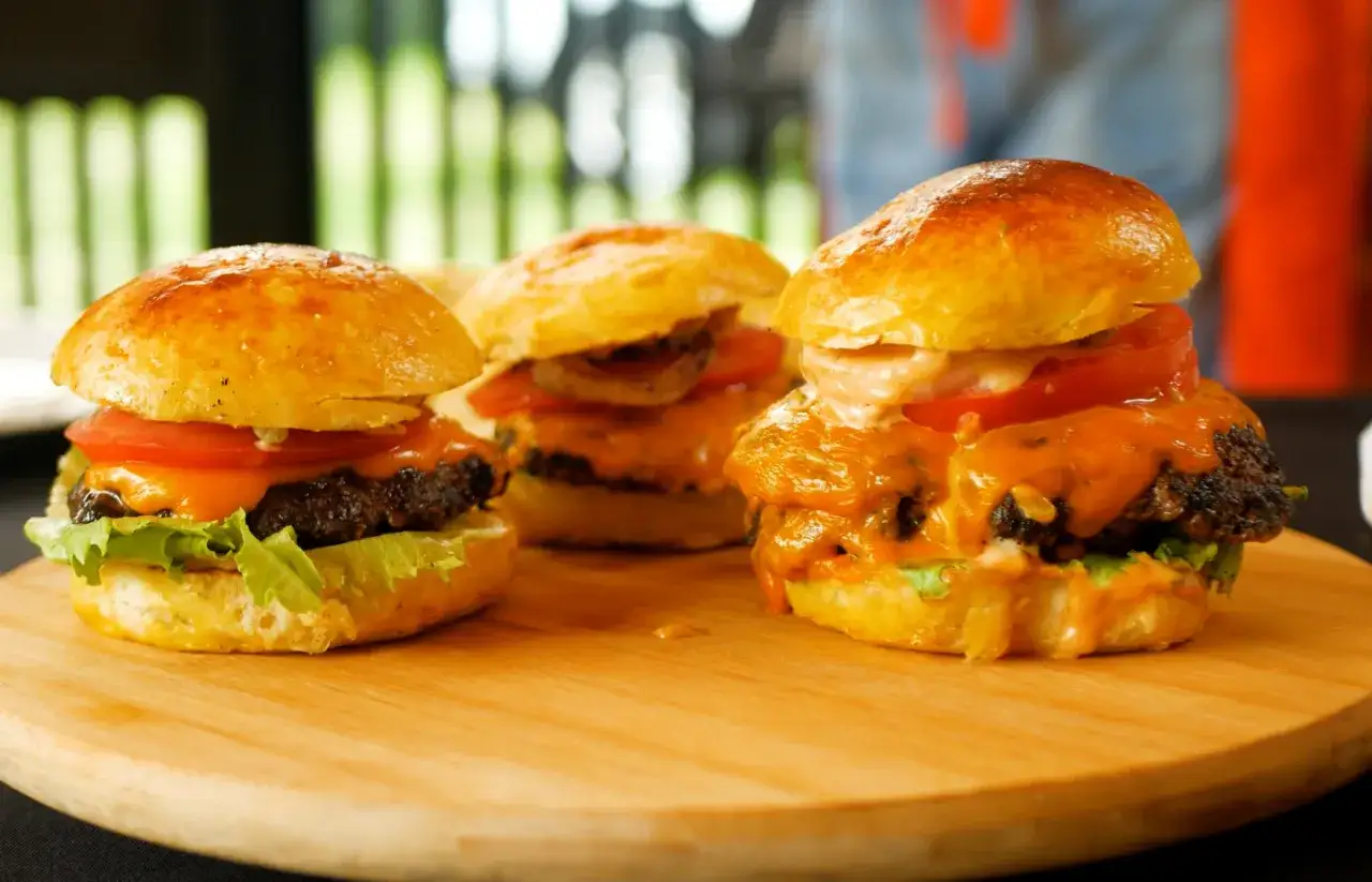 smash burger na patelni